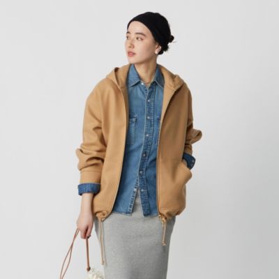MADISONBLUE(マディソンブルー)のOVERSIZED HOODIE MELTON通販