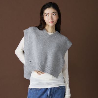 ADAWAS(アダワス)のCASHMEREーBLEND VEST通販 | 集英社HAPPY PLUS STORE