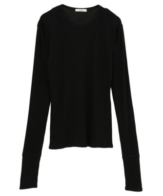 CLANE(クラネ)のLAYERED SHOULDER CUT TOPS通販 | 集英社HAPPY PLUS STORE