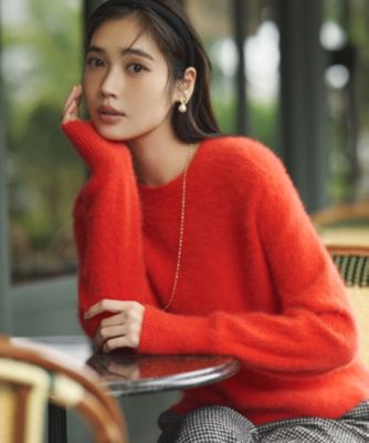 23区 L(ニジュウサンク エル)のフォックスカシミヤファー ショート丈