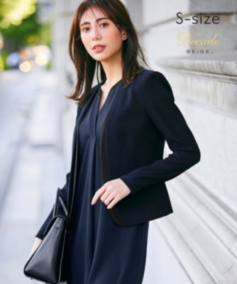 BEIGE，(ベイジ)の【S-size】CINDY / ダブルカラージャケット通販