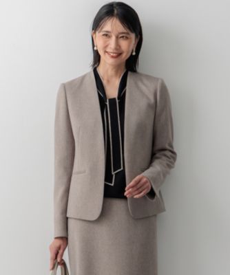 23区 S(ニジュウサンク エス)の【洗える】ウールライクカルゼ ノー