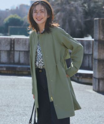 23区 L(ニジュウサンク エル)の【撥水加工】ライトツイル ノーカラー