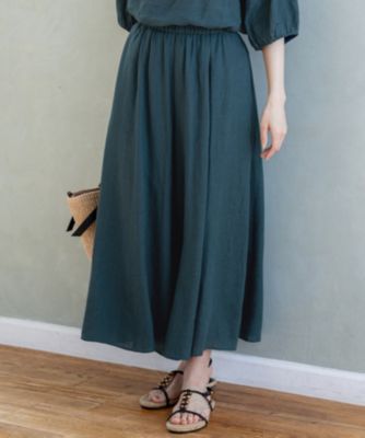 23区(ニジュウサンク)の【洗える】LIBECOリネン ガウチョ パンツ通販