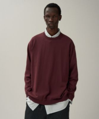 ATON(エイトン)のFRESCA KNIT | クルーネックセーター - UNISEX通販