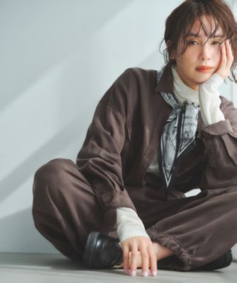 23区 S(ニジュウサンク エス)の【SLOW/一部店舗限定】ガーメントツイル