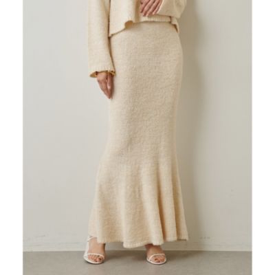 Whim Gazette(ウィム ガゼット)のMAREMMA ニットスカート通販 | 集英社