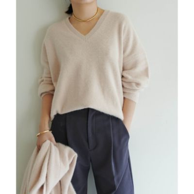 Whim Gazette(ウィム ガゼット)のFOX Vネックプルオーバー通販