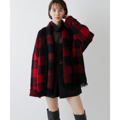 Whim Gazette(ウィム ガゼット)のウールジャガードニットガウン通販