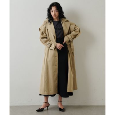 Whim Gazette(ウィム ガゼット)の【THE PAUSE】2WAYトレンチコート通販