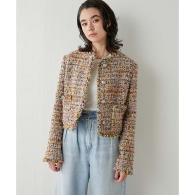 Whim Gazette(ウィム ガゼット)のMIXツイードジャケット通販 | 集英社