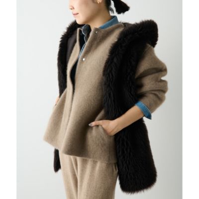 Whim Gazette(ウィム ガゼット)のフーデッドファージレ通販 | 集英社