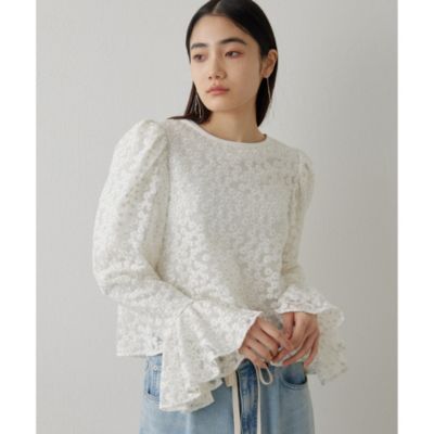 Whim Gazette(ウィム ガゼット)のレースブラウス通販 | 集英社HAPPY