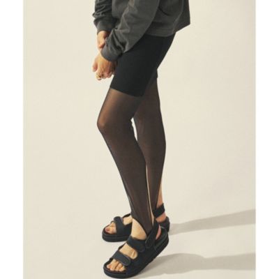 Whim Gazette(ウィム ガゼット)の【OVERNEATH】Net Leggings073通販