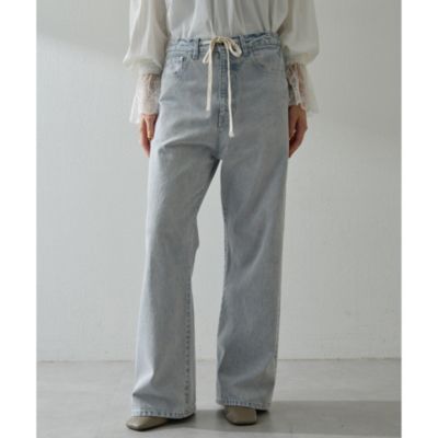 Whim Gazette(ウィム ガゼット)のドロストデニムパンツ通販 | 集英社