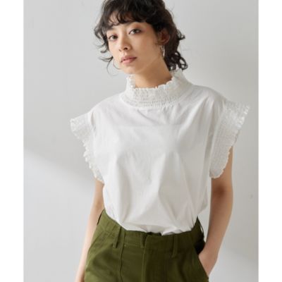 Whim Gazette(ウィム ガゼット)のシャーリングブラウス通販 | 集英社