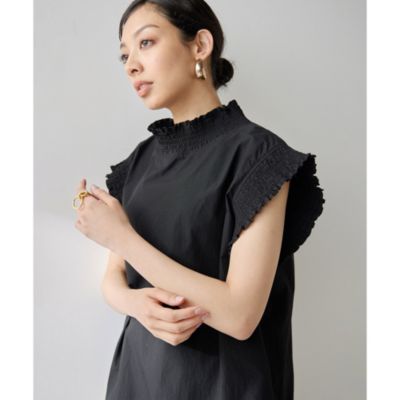 Whim Gazette(ウィム ガゼット)のシャーリングブラウス通販 | 集英社