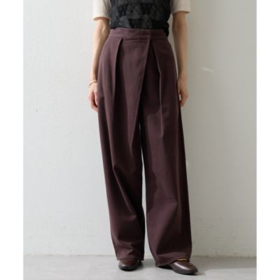 Whim Gazette(ウィム ガゼット)のラップデニムパンツ通販 | 集英社