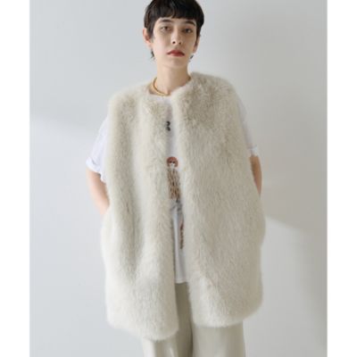 Whim Gazette(ウィム ガゼット)の【THE PAUSE】フェイクファークルー