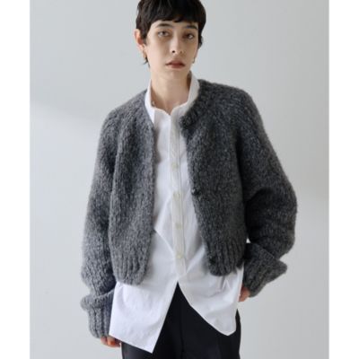 Whim Gazette(ウィム ガゼット)のハンドニットカーディガン通販