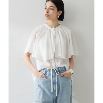 Whim Gazette(ウィム ガゼット)のケープブラウス通販 | 集英社HAPPY