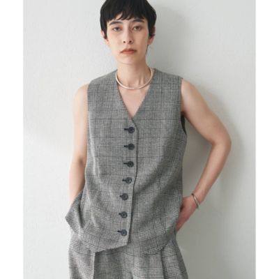 Whim Gazette(ウィム ガゼット)のノーカラーベスト通販 | 集英社HAPPY