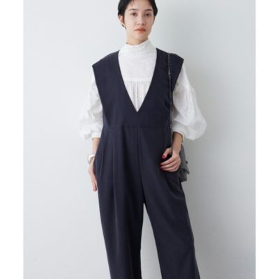 Whim Gazette(ウィム ガゼット)の【THE PAUSE】ドレープジャンプスーツ