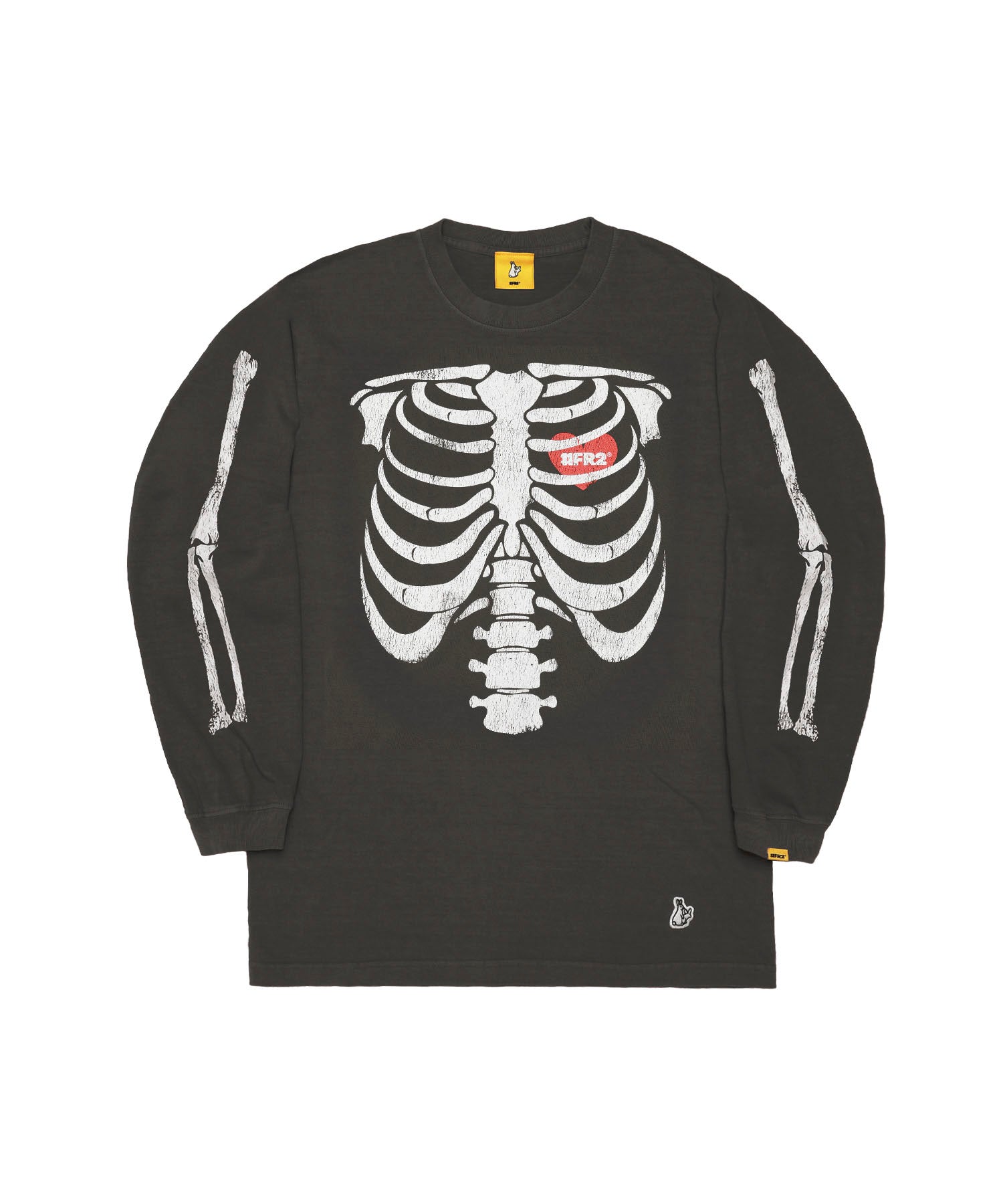 BONE Garment Dye Long-sleeve T-shirt – #FR2