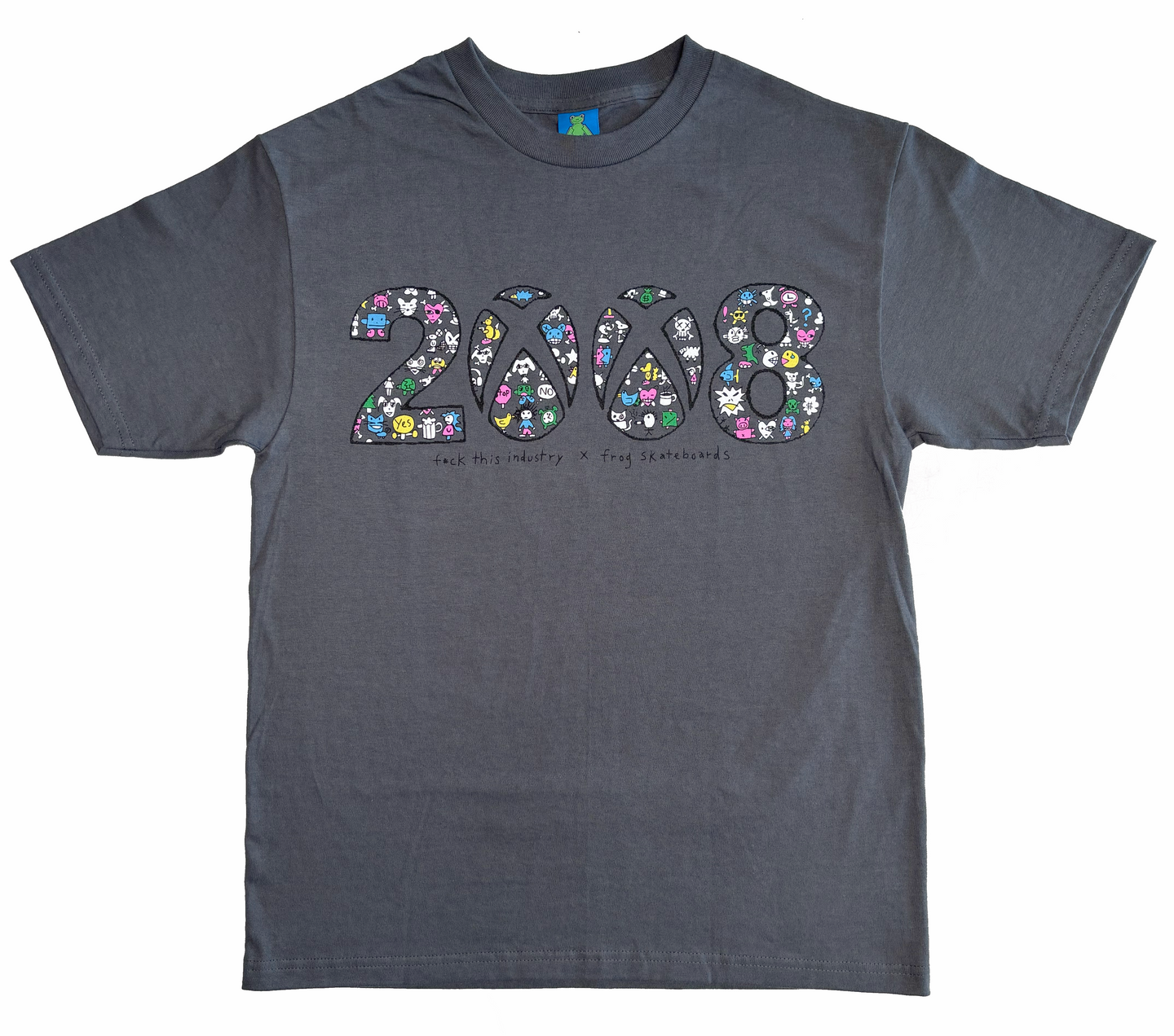 Fuck this Industry x Frog T-Shirt (Charcoal) – frog skateboards