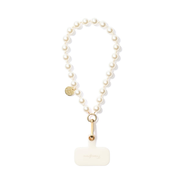 スマホハンドストラップ パール ホワイト | Francfranc（フランフラン