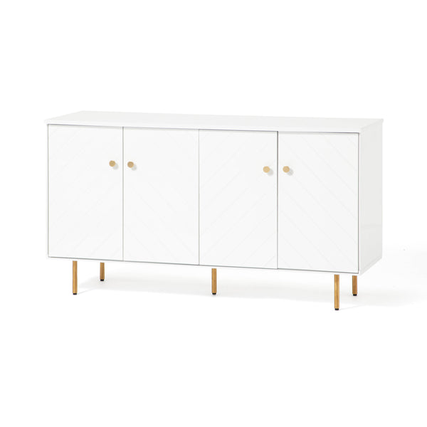 ソルティール サイドボード 2 ホワイト（W1200×H660） | Francfranc