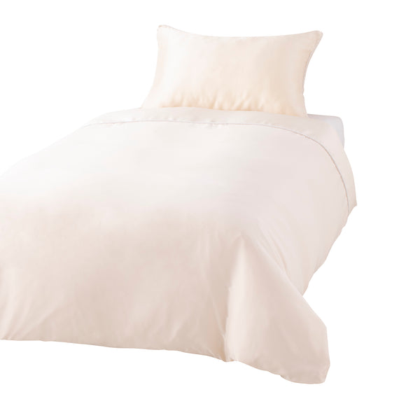 シルクブレンド 掛け布団カバー ダブル アイボリー | Francfranc