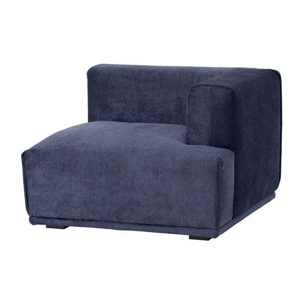 メーネ ソファ アーム L ネイビー（W810）【～2024年9月生産モデル