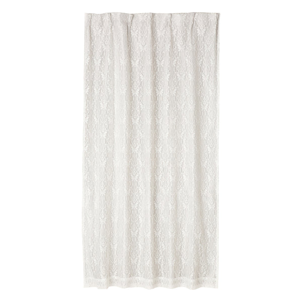 ドレッシー×スペイシア ダブルカーテン ホワイト H2000×W1000（レース