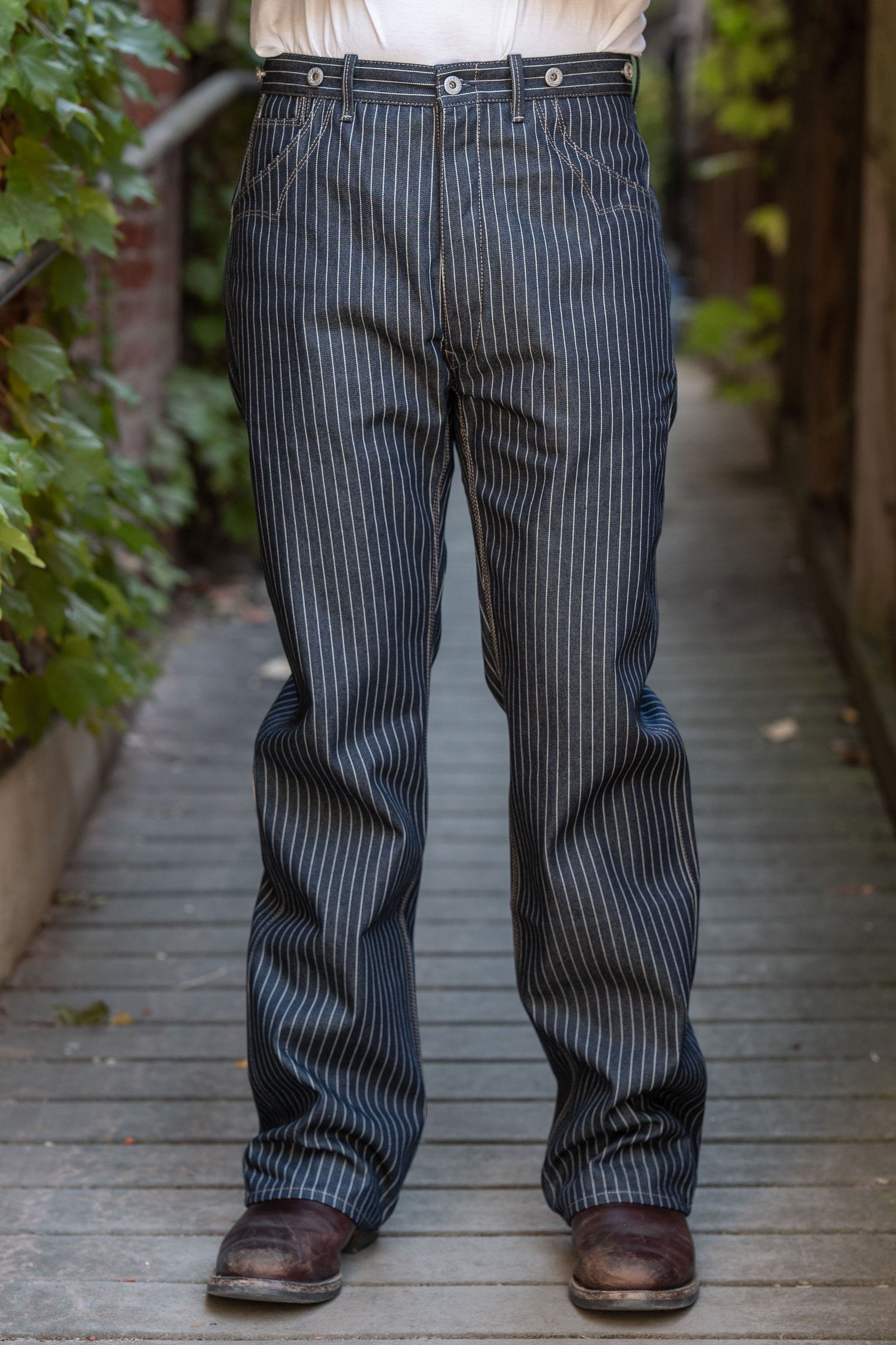 Blue Blanket IJ1 JP03 Waist Overall - 11oz Japanese Dark Indigo