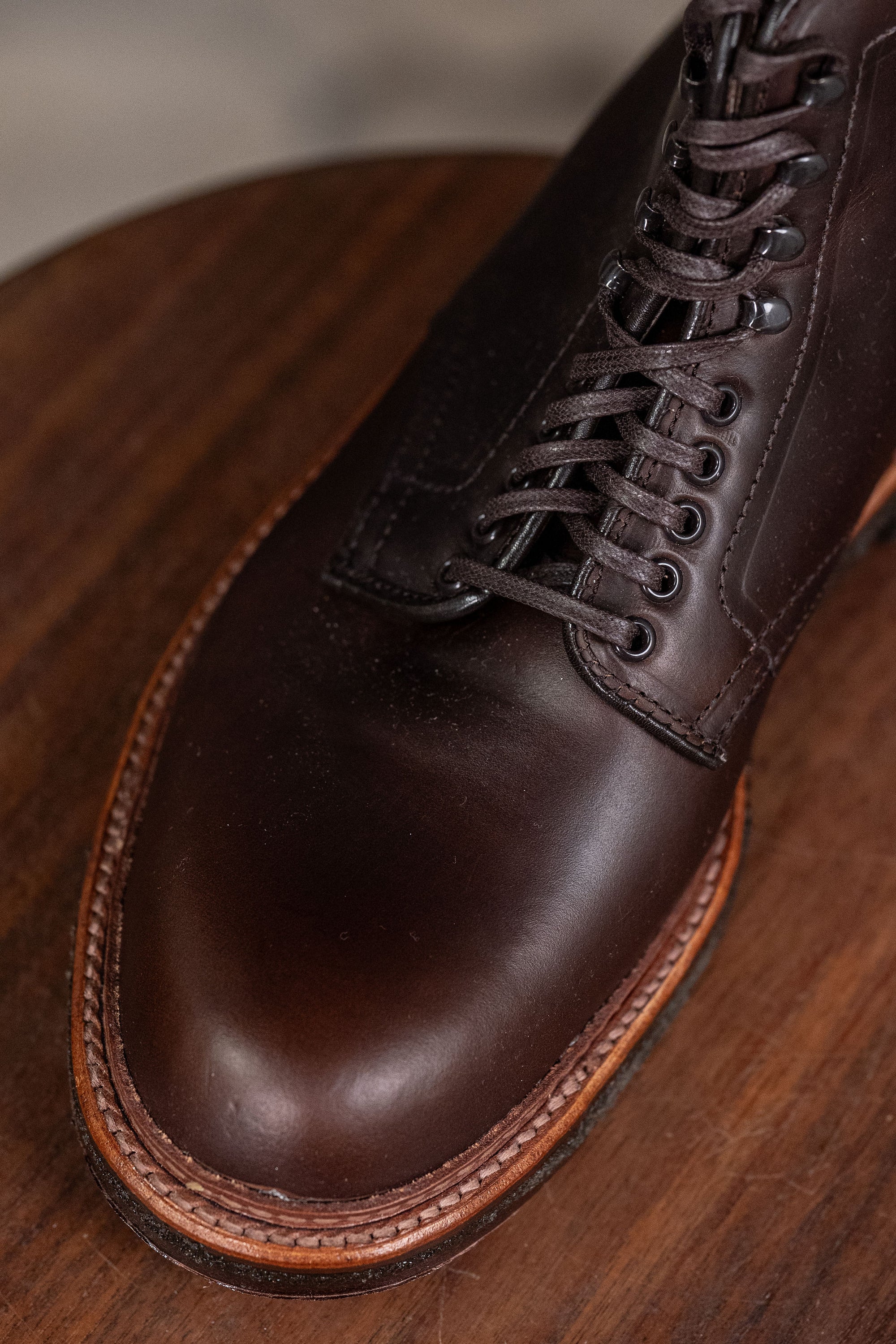 Alden 86062H Plain Toe Boot - Brown Chromexcel - Franklin & Poe