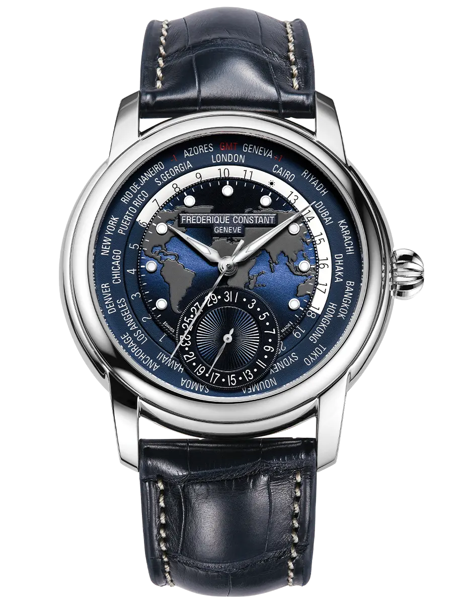 Frederique Constant Classics Worldtimer Manufacture Watch