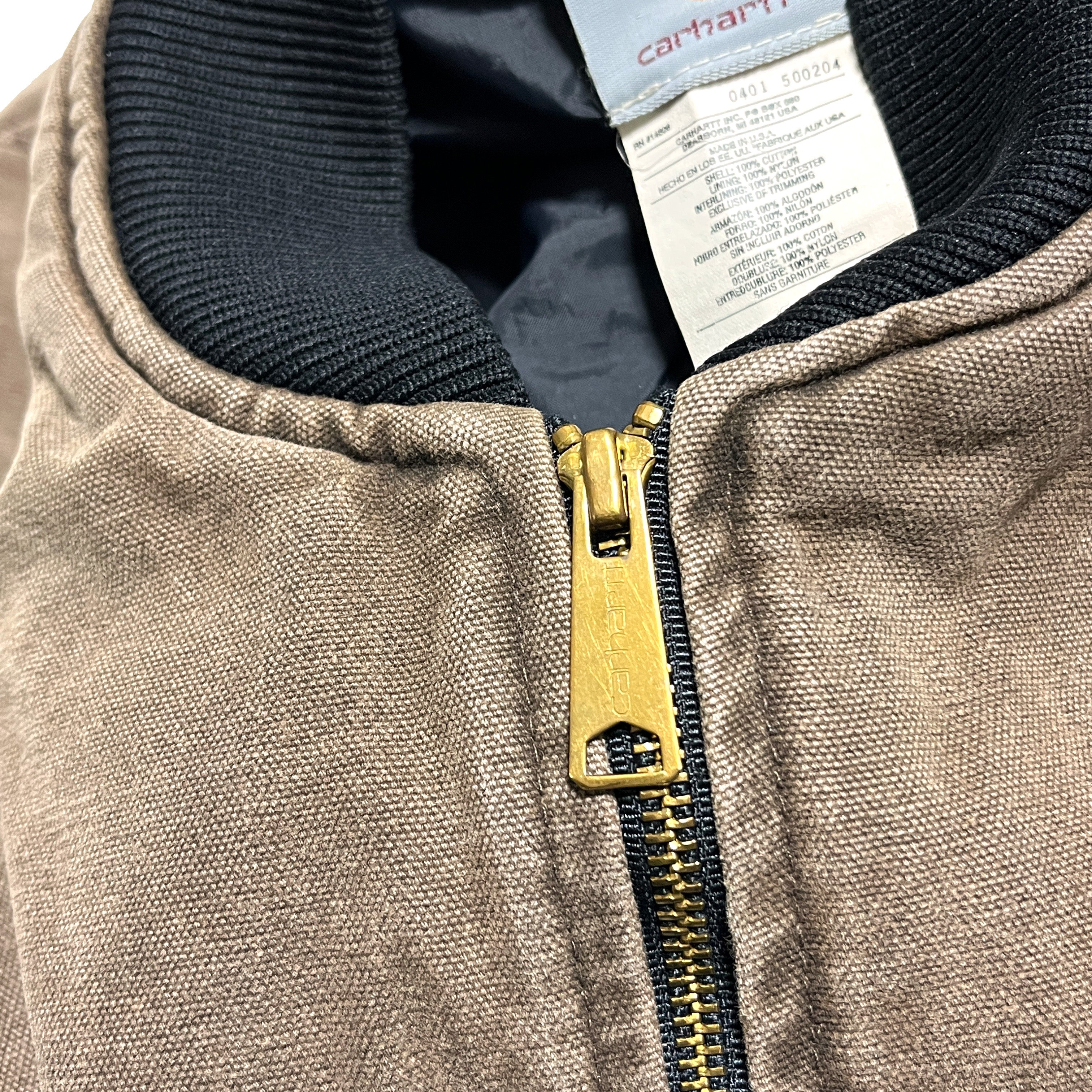 18 アメリカ製 Carhartt ダックベスト ブラウン Size (L) – frgeek