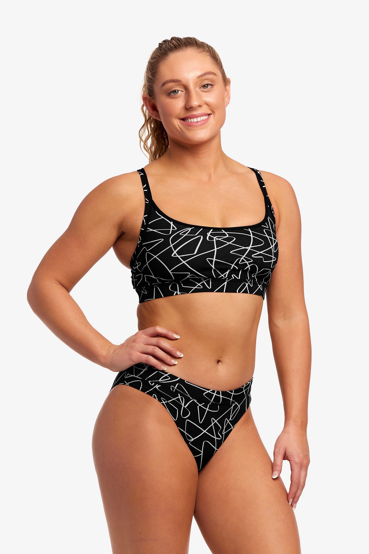 Texta Mess スポーツ ブリーフ セパレート 水着 FS03L - レディース