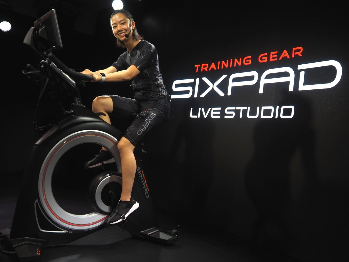 近未来的自転車体験！ オンライン旅行をテーマにした「CALM CYCLE for