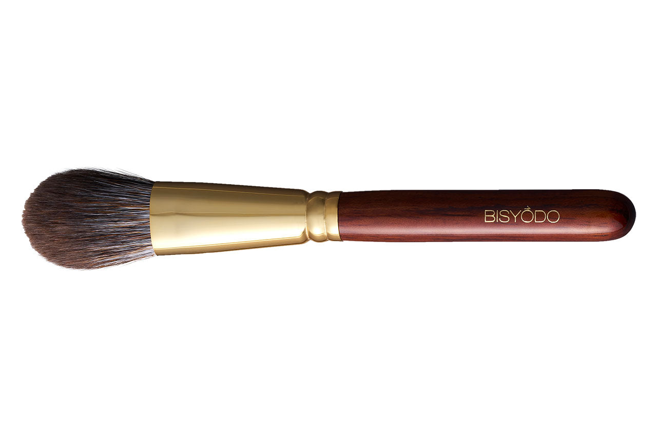 Bisyodo B-C-02 Perfect Fit Cheek Brush (Round Flat) - Fude Beauty