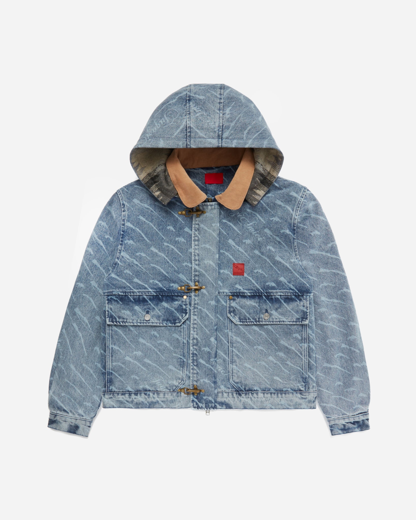 Rogue Hooded Denim Work Jacket – FUGAZI®