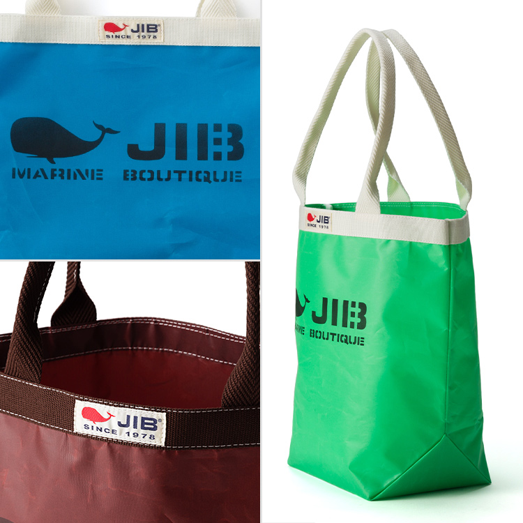 JIB（ジブ）】セイルクロス バケツトート BKM | 藤巻百貨店