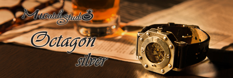 M-watch Studio】 OCTAGON silver - 逸品セレクション | 藤巻百貨店