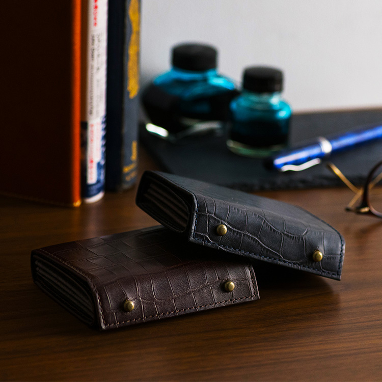 m＋】ミニ財布 millefoglie（ミッレフォッリエ）2 P25 藤巻百貨店別注