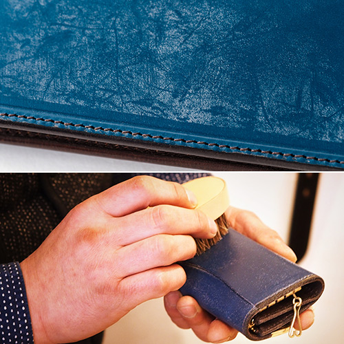 池之端銀革店】Cramp ブライドルレザー ロングウォレット | 藤巻百貨店