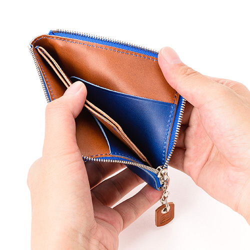 池之端銀革店】Cramp L字ファスナーショートウォレット | 藤巻百貨店