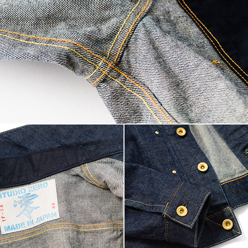 オイカワデニム】STUDIO ZERO／藤巻百貨店別注Gジャン FZ-J1 | 藤巻百貨店