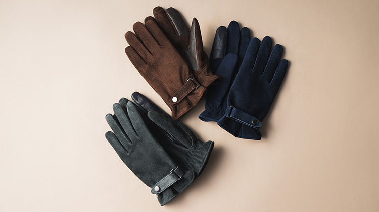 KURODA】ピッグスエード メンズ手袋 | 藤巻百貨店