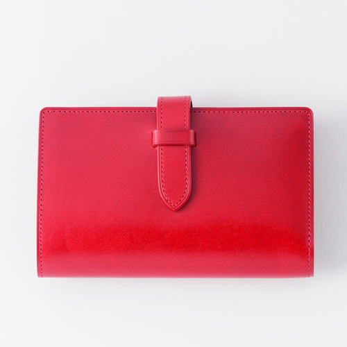 Munekawa】fasten ストラップ付縦長二つ折り財布 | 藤巻百貨店